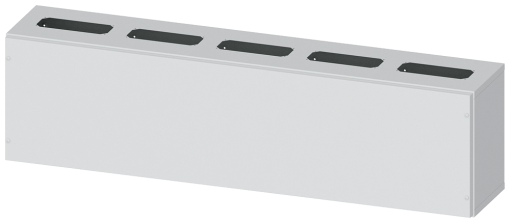 ALPHA 630, marshaling box, IP55, protection class 1, H 350 mm, W 1300 mm, D...