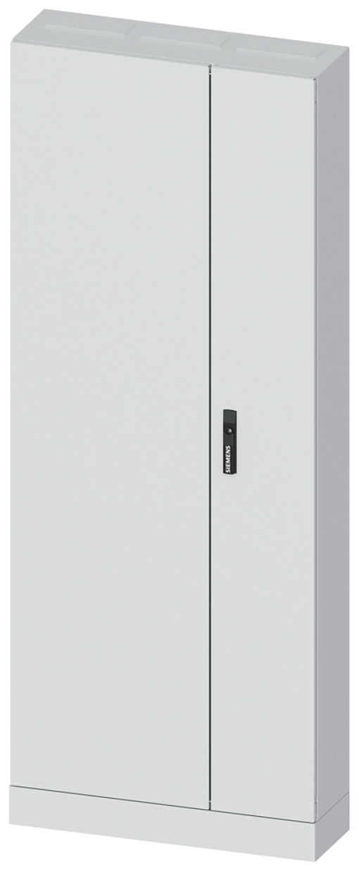 ALPHA 630, floor-mounted cabinet, IP55, protection class 2, H 1950 mm, W 80...