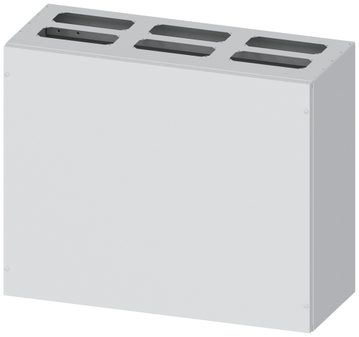 SK1 marshaling box, IP55 H650, W800, D320 screwed front plate