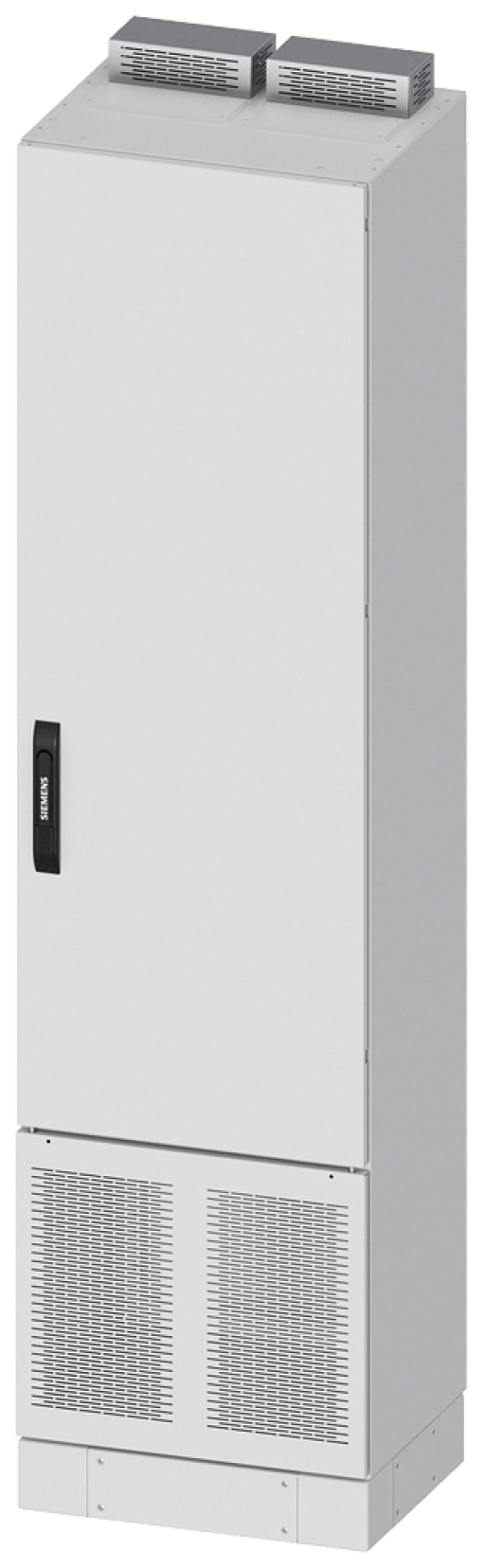 ALPHA DIN transformer cabinet H1950 W500 D400 incl. 100 mm base, sheet-ste...