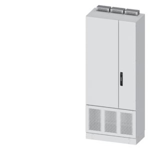 ALPHA DIN transformer cabinet H1950 W800 D400 incl. 100 mm base, sheet-ste...