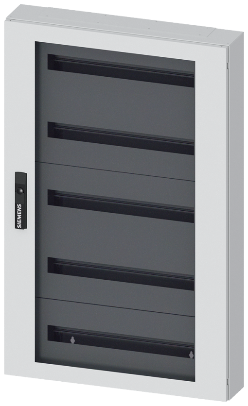ALPHA 125, wall-mounted cabinet, with distribution board panel, IP43, H 1000...