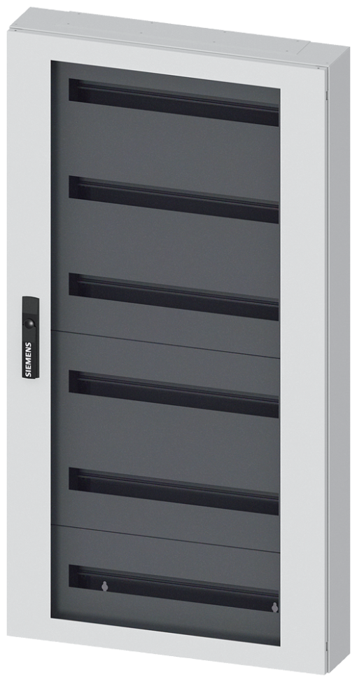 ALPHA 125, wall-mounted cabinet, with distribution board panel, IP43, H 1200...