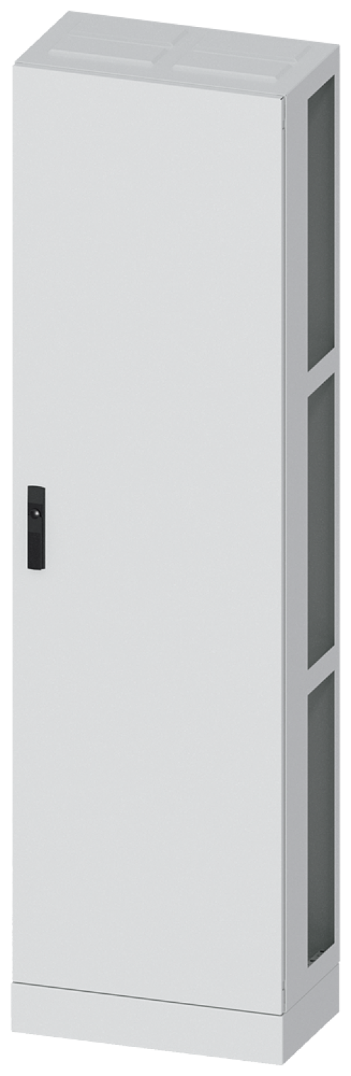 ALPHA 630, floor-mounted cabinet, with open side panel, IP55, protection class 1