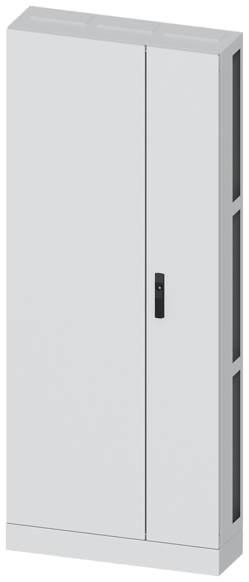 ALPHA 630, floor-mounted cabinet, with open side panel, IP55, protection class 1