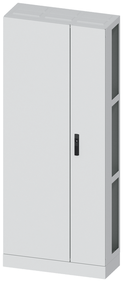 ALPHA 630, floor-mounted cabinet, with open side panel, IP55, protection class 1