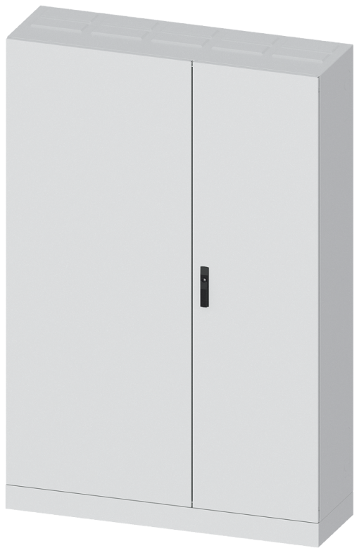 ALPHA 1250, floor-mounted cabinet, with open side panel, IP55, protection cla...