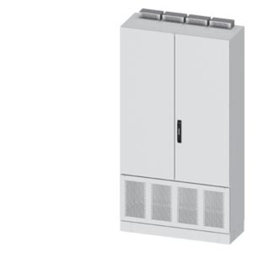 ALPHA DIN transformer cabinet H1950 W1050 D400 incl. 100 mm base, sheet-st...