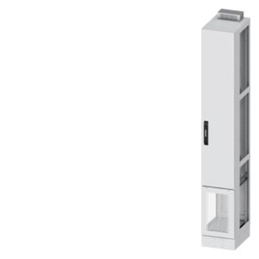 ALPHA DIN transformer cabinet H1950 W300 D400 incl. 100 mm base, sheet-ste...