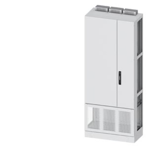 ALPHA DIN transformer cabinet H1950 W800 D400 incl. 100 mm base, sheet-ste...