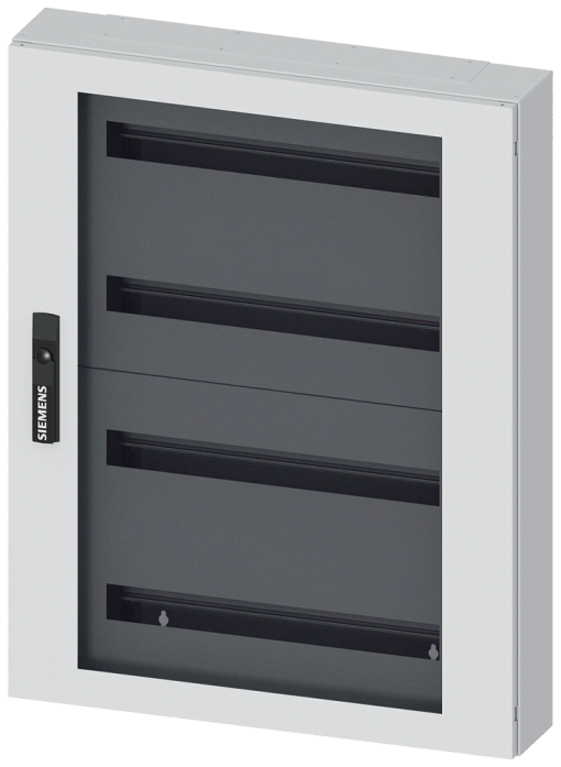 ALPHA 125 UNIVERSAL, wall-mounted cabinet, Surface mounting, with distributio...