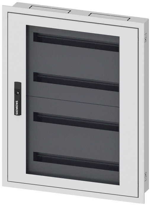 ALPHA 125 UNIVERSAL, wall-mounted cabinet, Flush-mounting, with distribution ...