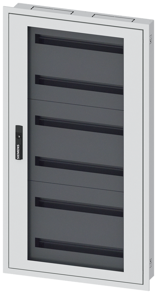 ALPHA 125 UNIVERSAL, wall-mounted cabinet, Flush-mounting, with distribution ...