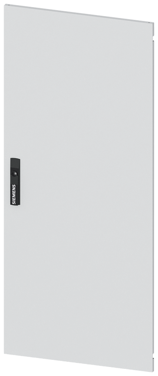 ALPHA, door half, right, IP55, H 1250 mm, W 525 mm, RAL 9016, protection cl...