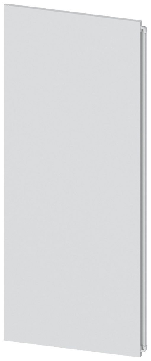 ALPHA, door half, left, IP31, H 1250 mm, W 525 mm, RAL 9016, protection cla...