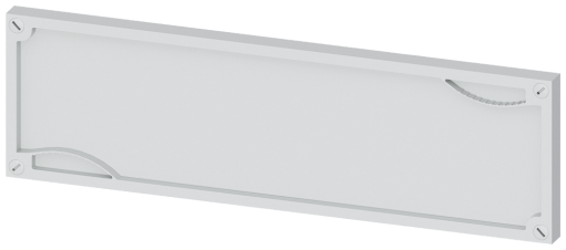 ALPHA 630 DIN, cover, height150 mm, width500 mm, closed