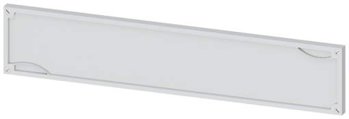 ALPHA 630 DIN, cover, height150 mm, width750 mm, closed