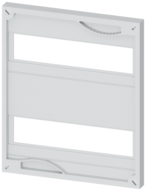 ALPHA 630 DIN, cover, height300 mm, width250 mm, cutout 2x 12 MW