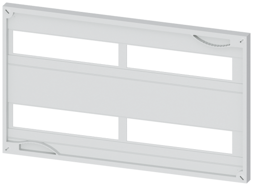 ALPHA 630 DIN, cover, height300 mm, width500 mm, cutout 4x 12 MW