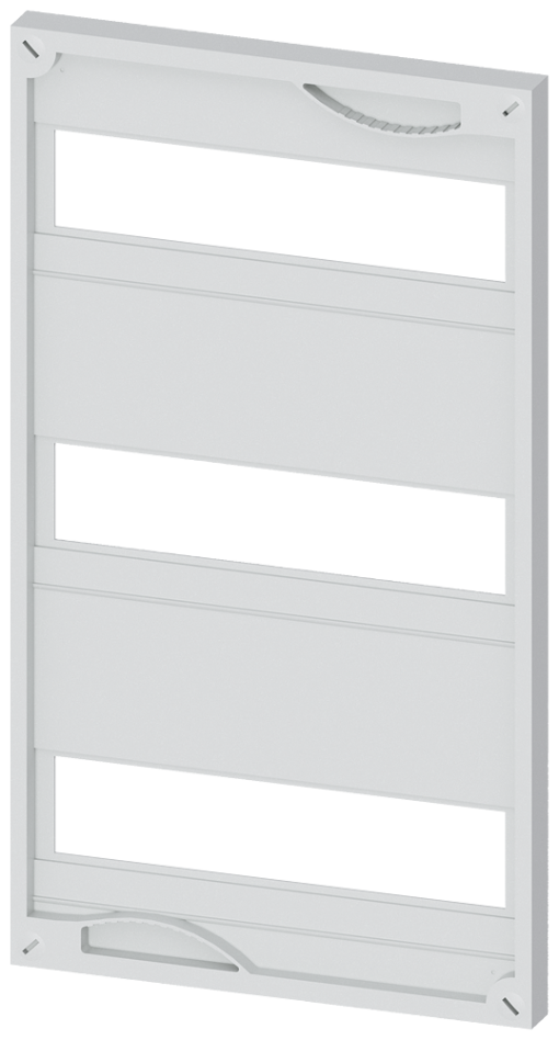 ALPHA 630 DIN, cover, height450 mm, width250 mm, cutout 3x 12 MW