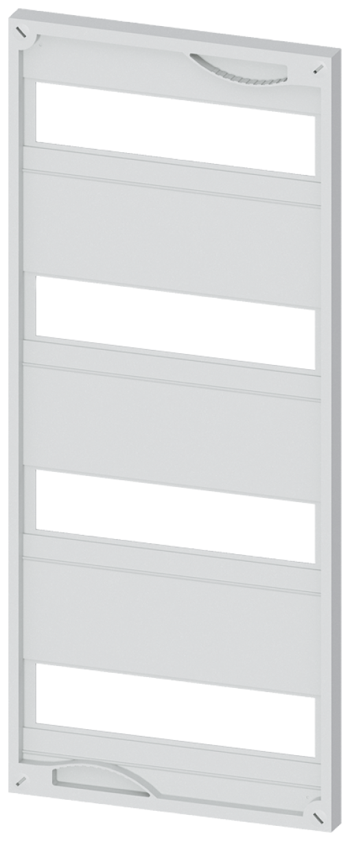 ALPHA 630 DIN, cover, height600 mm, width250 mm, cutout 4x 12 MW