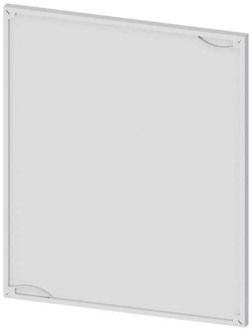 ALPHA 630 DIN, cover, height600 mm, width500 mm, closed