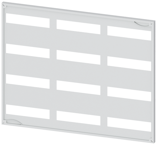 ALPHA 630 DIN, cover, height600 mm, width750 mm, cutout 12x 12 MW