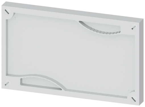 ALPHA 630 DIN, cover, height150 mm, width250 mm, closed