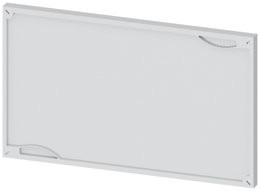 ALPHA 630 DIN, cover, height300 mm, width500 mm, closed