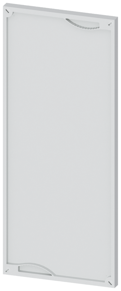 ALPHA 630 DIN, cover, height600 mm, width250 mm, closed