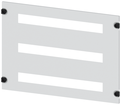 ALPHA 630 Universal, Section cover with cutouts 3x 24 MW, Clearance between r...