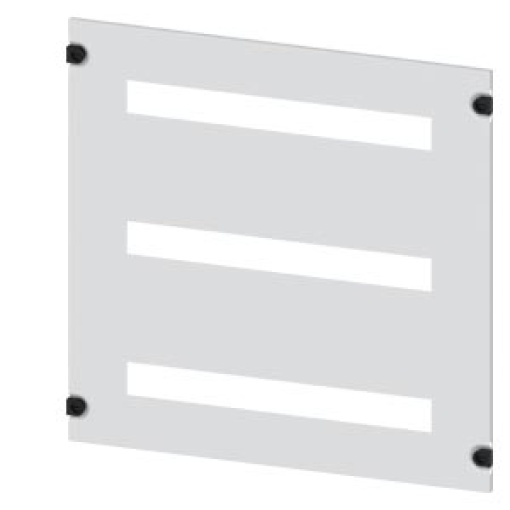 ALPHA 630 Universal, Section cover with cutouts 3x 24 MW, Clearance between r...
