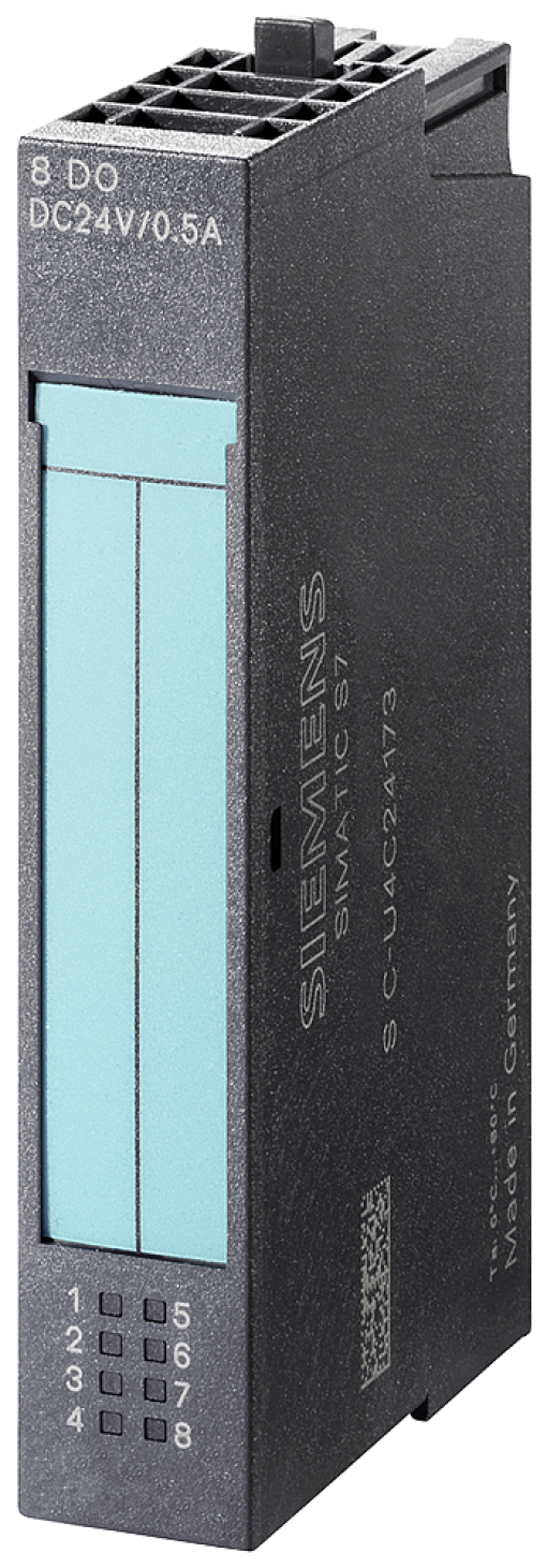 SIPLUS ET 200S 8DQ 24 V DC0.5 A -25 ... 70 C with conformal coating based ...