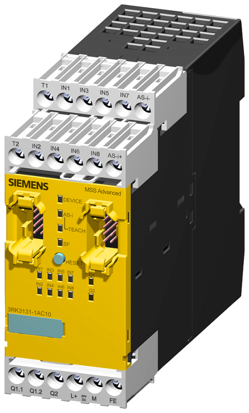SIRIUS, central unit 3RK3 advanced for Modular Safety System 3RK3 48 F-DI