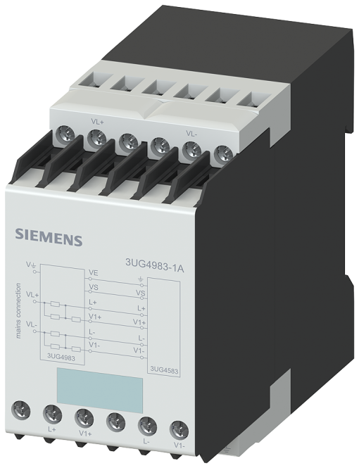 Voltage reducer module for 3UG4583 insulation monitoring relay, 690VAC1000...