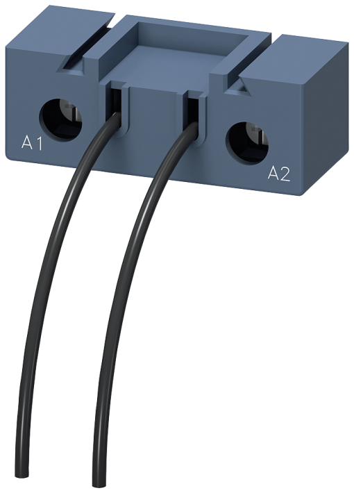 Coil connection module for motor contactors, size S0S2, connection from below