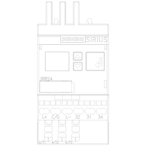 Current monitoring relay for IO-Link S00