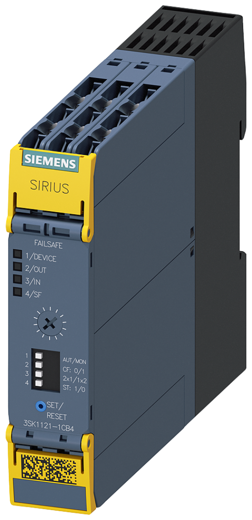 SIRIUS safety relay basic unit advanced series with time delay 5-300s