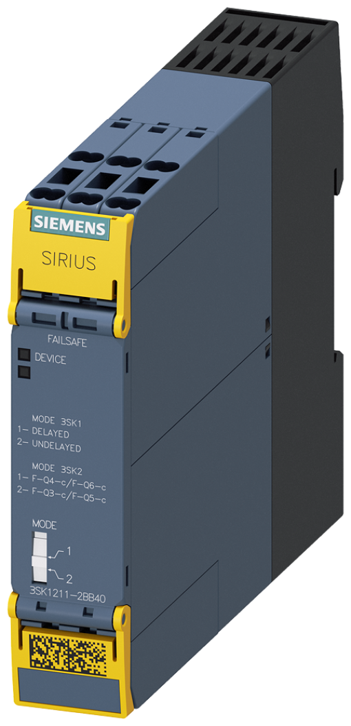 SIRIUS safety relay output expansion 4RO with relay enabling circuits