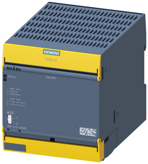 Safety switching device output expansion 3RO Power, relay enabling circuits