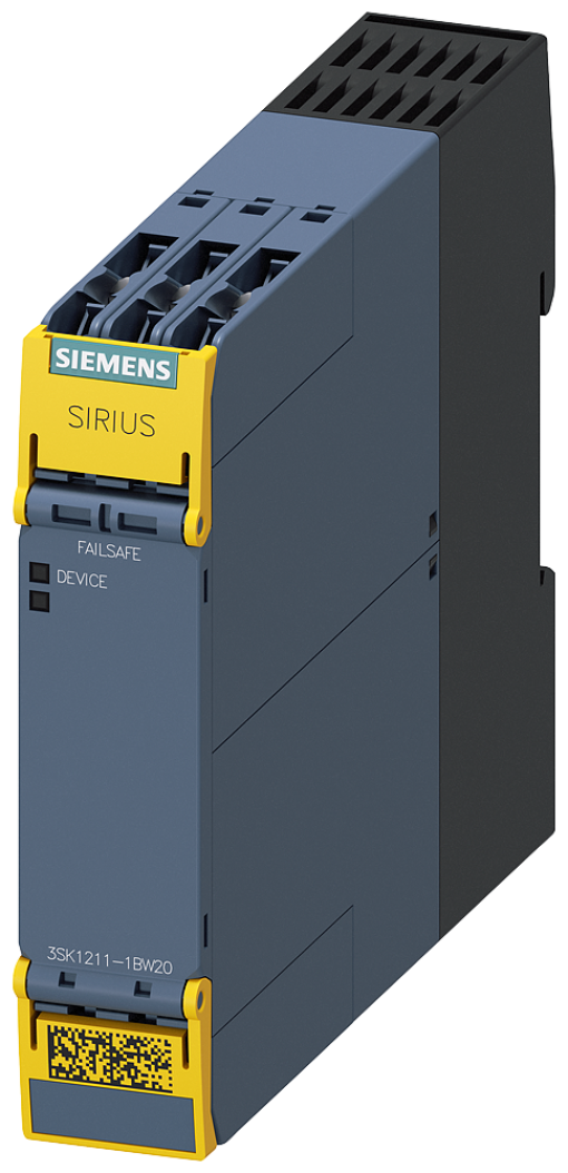 SIRIUS safety relay output expansion 4RO with relay enabling circuits