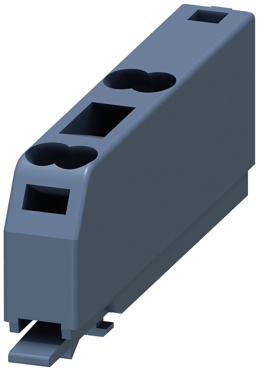 Terminal, removable, 2-pole, push-in terminals up to 2x 1.5 mm2