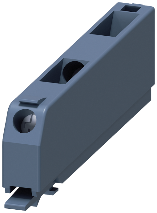 Terminal, removable, 2-pole, screw terminals up to 2x 2.5 mm2 or 1x 4 mm2