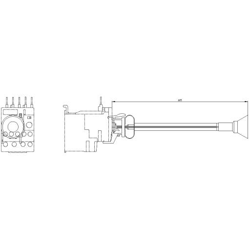 Mechanical reset for 3RU2 S00-S0