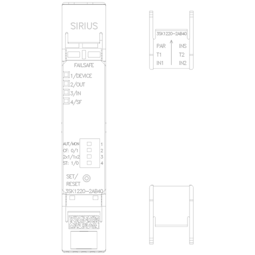 SIRIUS safety relay advanced expansion unit input expansion for