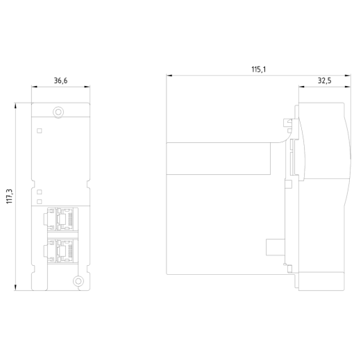 PROFINET communication module for SIRIUS 3RW44 soft starter