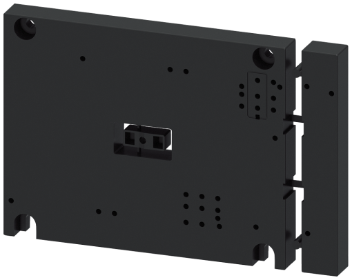 Base plate, for setting up contactor assemblies for star-delta wye-delta st...