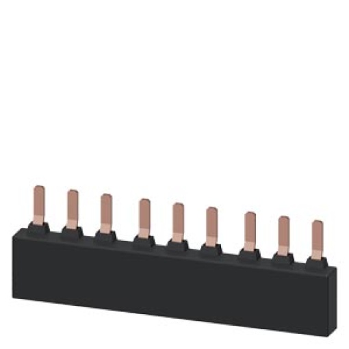3-ph. busbar for 3 circuit breakers S2 modular spacing 55 mm