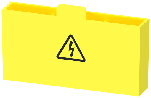 Cover cap for connection tags, 3-phase busbar, S2