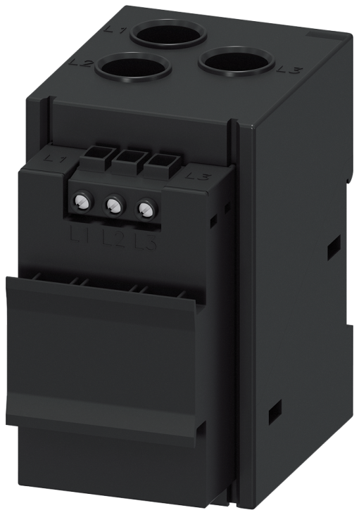 Currentvoltage measuring module V2, 10-115 A, width 55 mm, straight-through ...